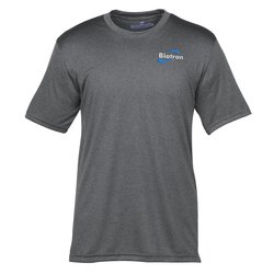 Custom Snag Resistant Heather Performance T-Shirt - Men's