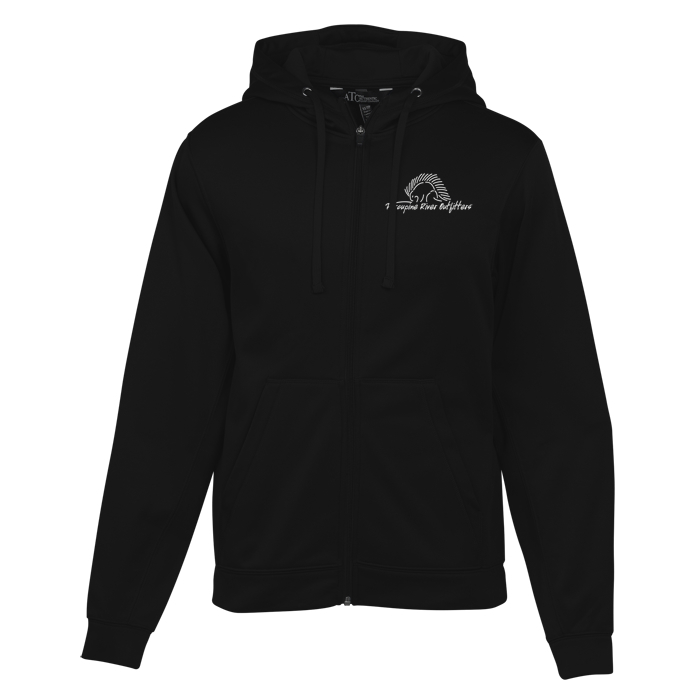 Custom Game Day Performance Full-Zip Hoodie - Men's - Screen