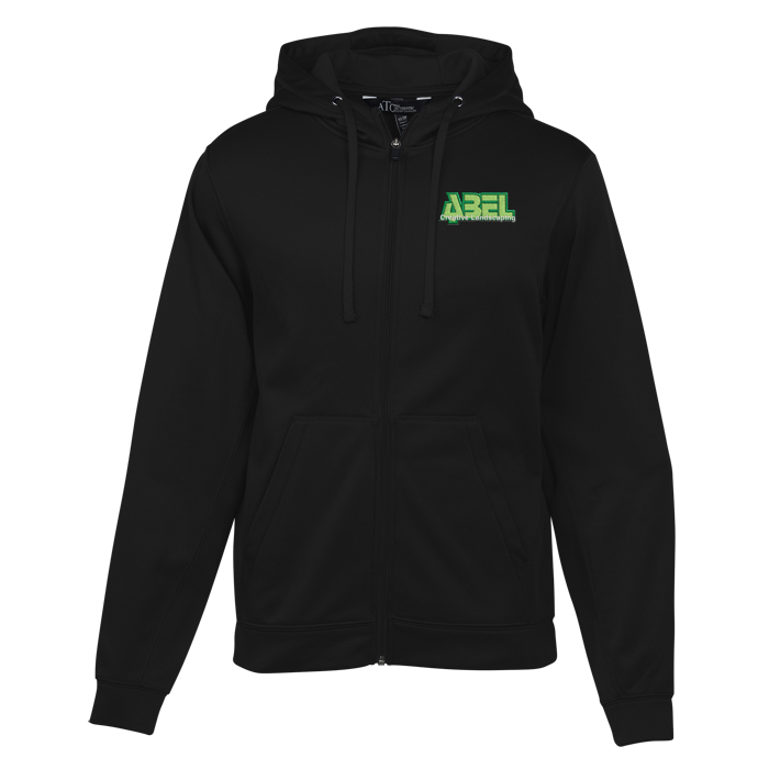 Custom Game Day Performance Full-Zip Hoodie - Men's - Embroidered