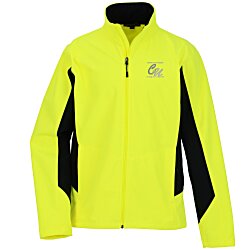 Custom Crossland Colourblock Soft Shell Jacket - Men's