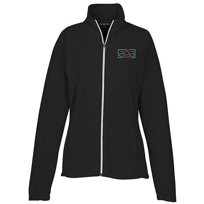 Custom Crossland Microfleece Jacket - Ladies'