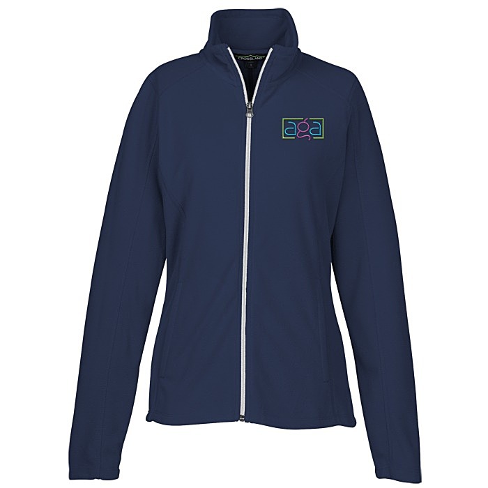 Custom Crossland Microfleece Jacket - Ladies'