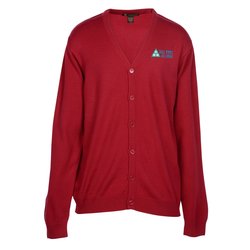 Custom Pilbloc V-Neck Button Down Cardigan Sweater - Men's