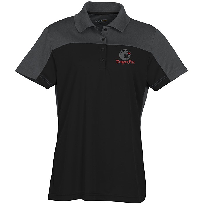 Custom Balance Colourblock Performance Polo - Ladies'