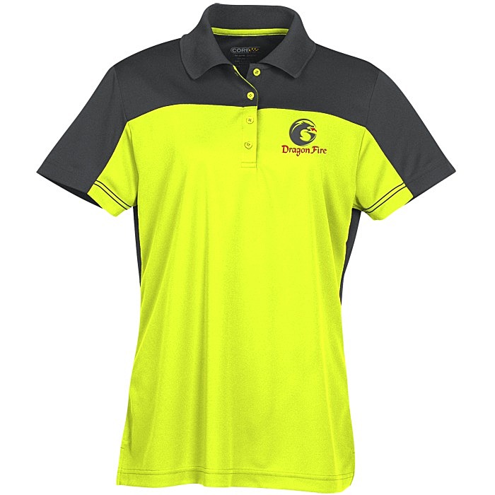 Custom Balance Colourblock Performance Polo - Ladies'