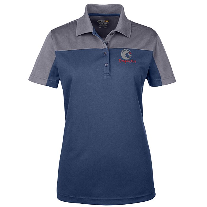 Custom Balance Colourblock Performance Polo - Ladies'