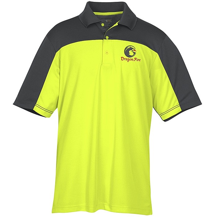 Custom Balance Colourblock Performance Polo - Men's