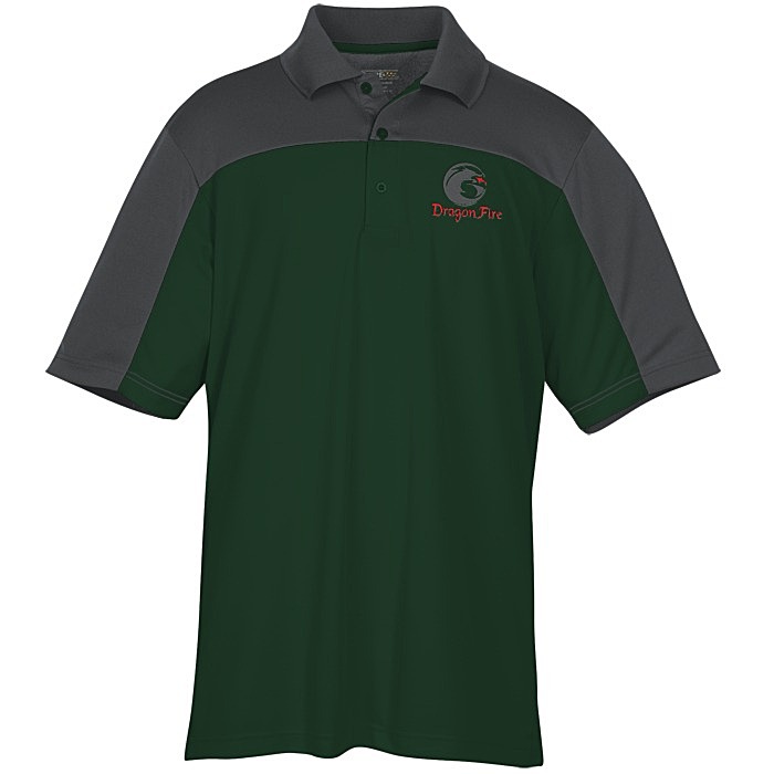 Custom Balance Colourblock Performance Polo - Men's