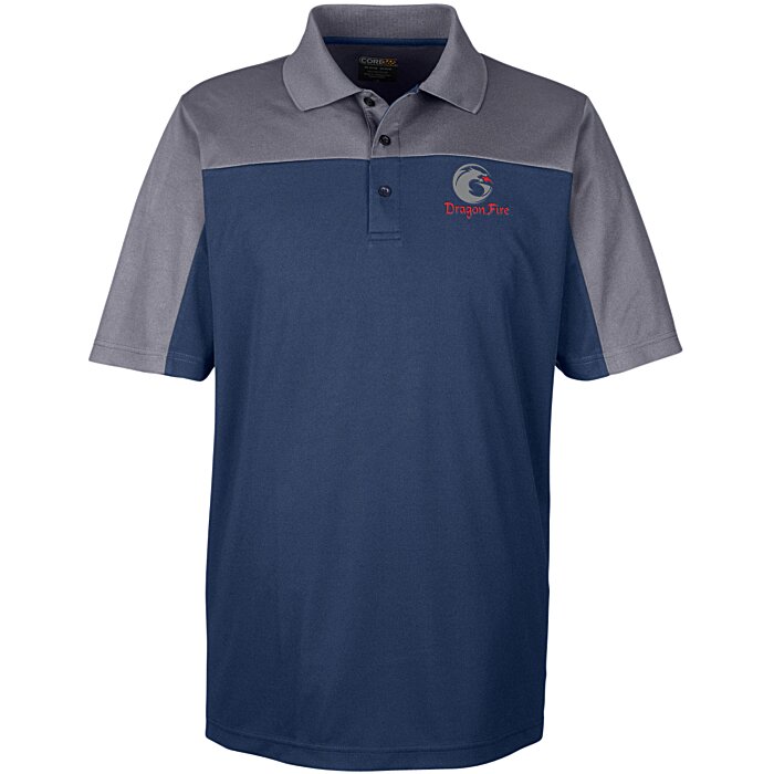 Custom Balance Colourblock Performance Polo - Men's