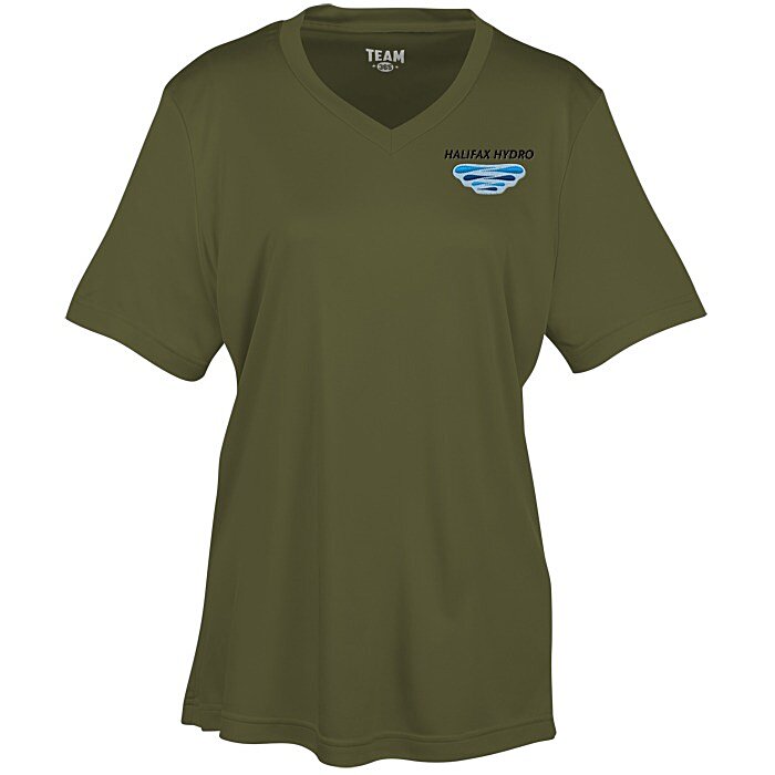 Custom Zone Performance Tee - Ladies' - Embroidered