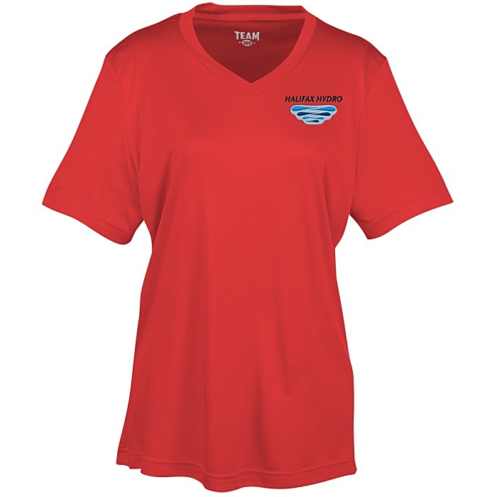 Custom Zone Performance Tee - Ladies' - Embroidered