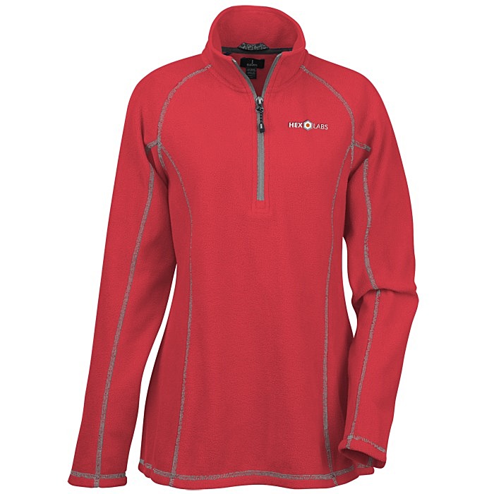 Custom Rixford 1/2-Zip Pullover Microfleece - Ladies'