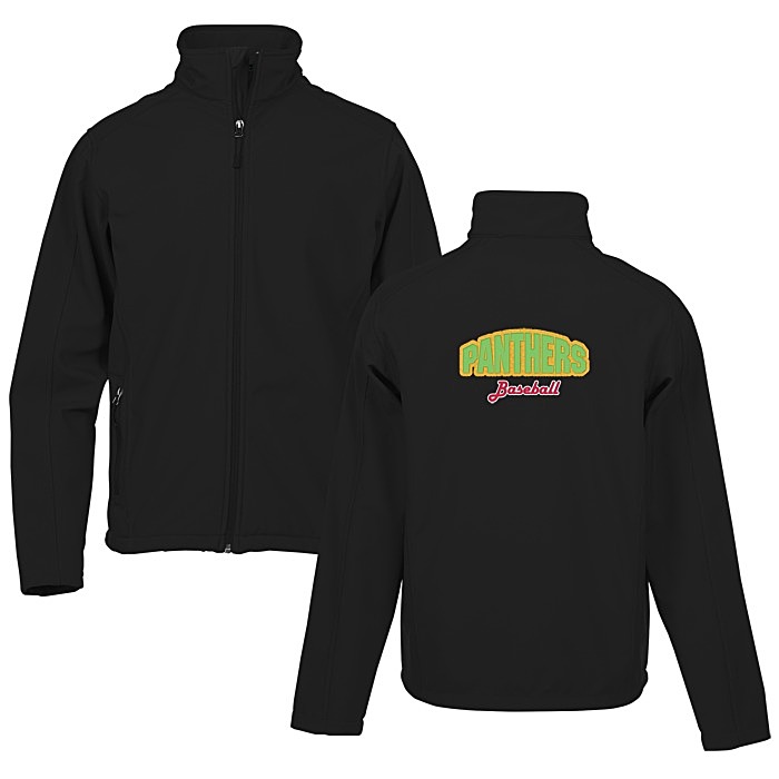 Custom Crossland Soft Shell Jacket - Men's - Applique Twill