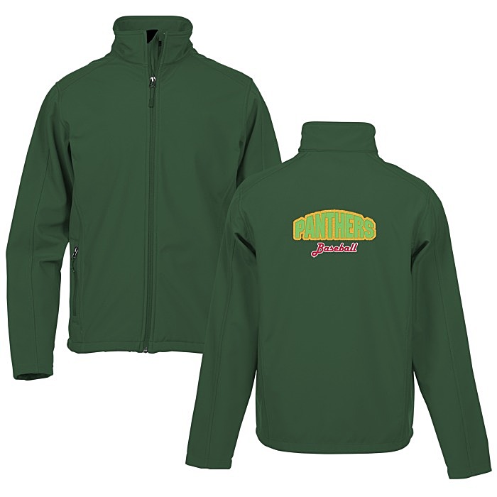 Custom Crossland Soft Shell Jacket - Men's - Applique Twill