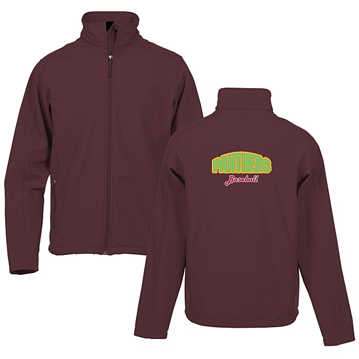 Custom Crossland Soft Shell Jacket - Men's - Applique Twill