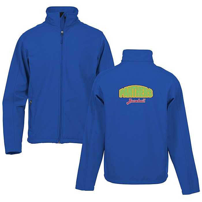 Custom Crossland Soft Shell Jacket - Men's - Applique Twill