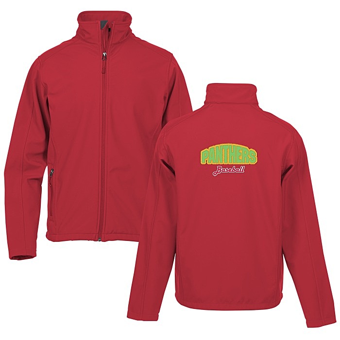 Custom Crossland Soft Shell Jacket - Men's - Applique Twill