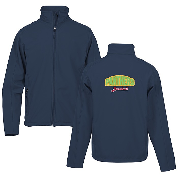 Custom Crossland Soft Shell Jacket - Men's - Applique Twill