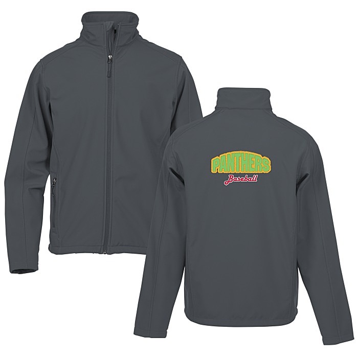 Custom Crossland Soft Shell Jacket - Men's - Applique Twill