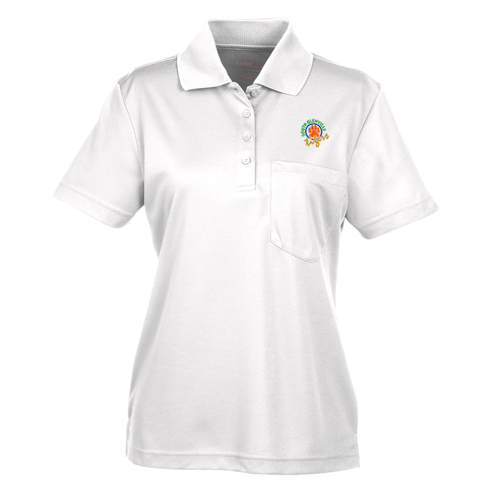 Custom Origin Performance Pique Pocket Polo - Ladies'
