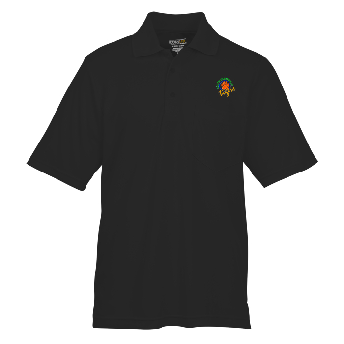 Custom Origin Performance Pique Pocket Polo - Men's