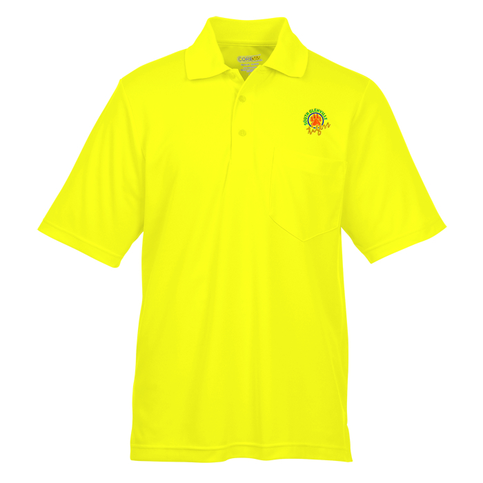 Custom Origin Performance Pique Pocket Polo - Men's