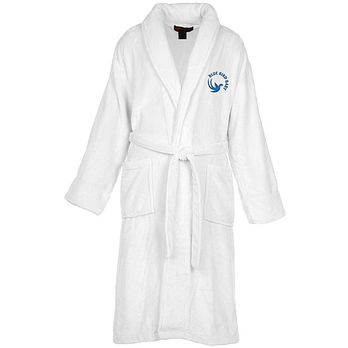 Custom Tahoe Microfleece Shawl Collar Robe