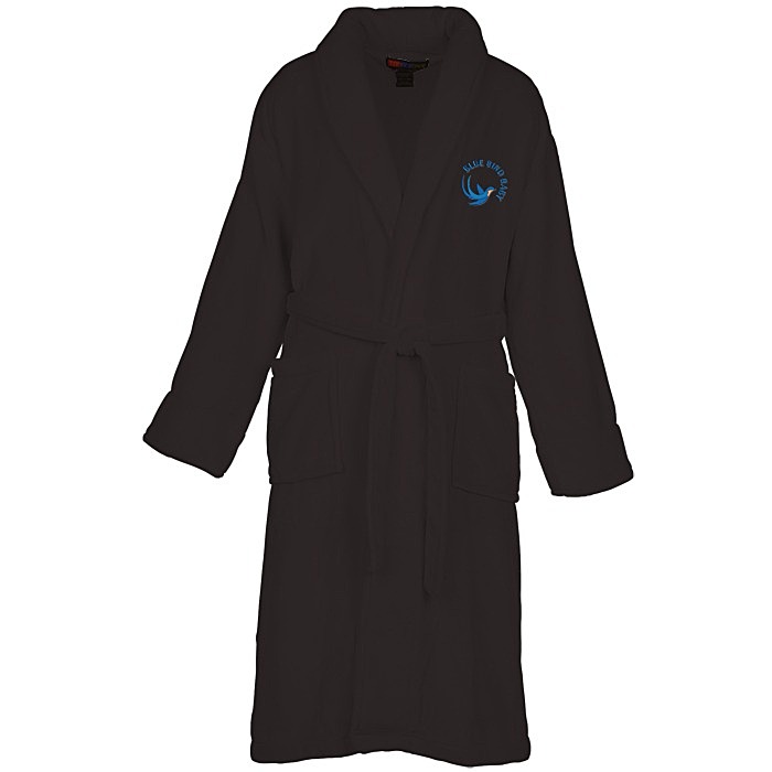 Custom Tahoe Microfleece Shawl Collar Robe