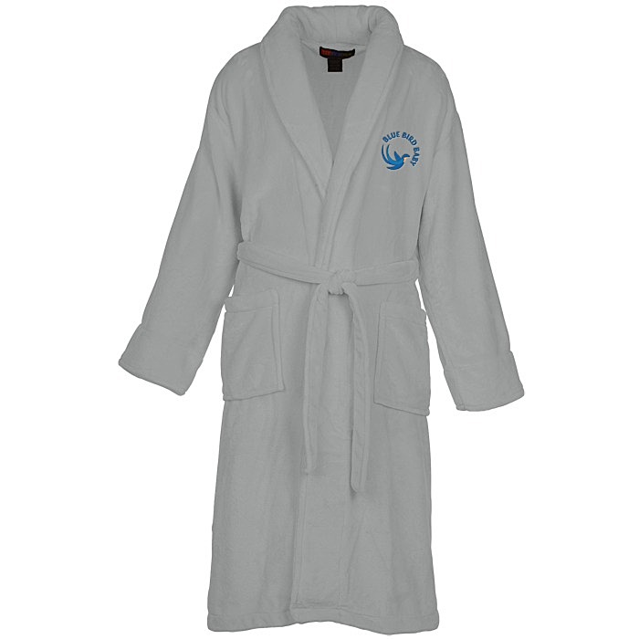Custom Tahoe Microfleece Shawl Collar Robe