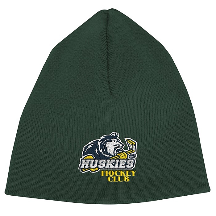 Custom Fine-Knit Solid Beanie - 24 hr