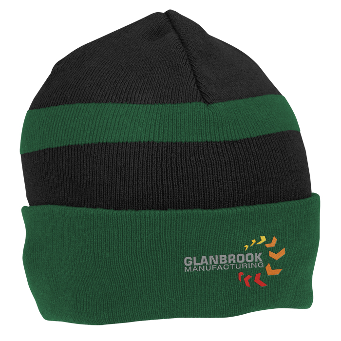 Custom Two-Tone Cuffed Toque - 24 hr