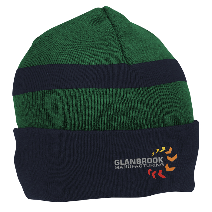 Custom Two-Tone Cuffed Toque - 24 hr