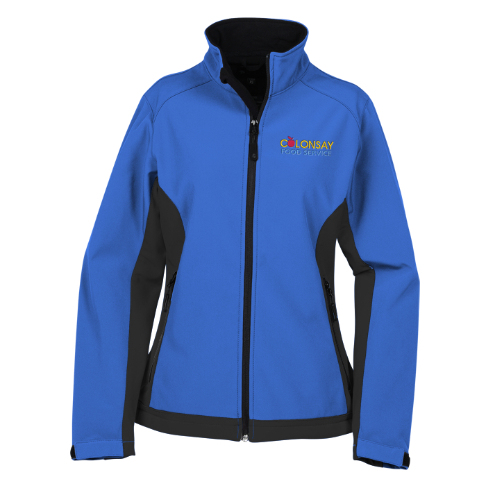 Custom Concord Colourblock Soft Shell Jacket - Ladies' - 24 hr