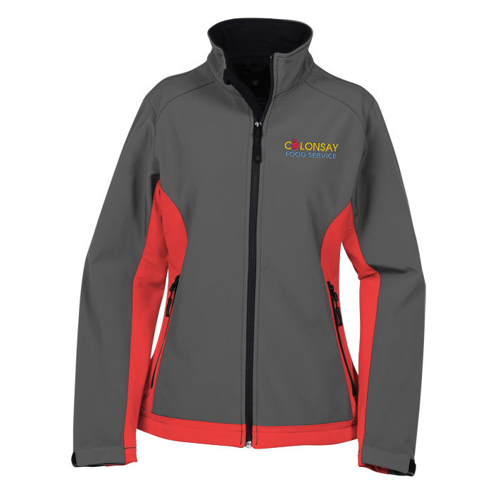Custom Concord Colourblock Soft Shell Jacket - Ladies' - 24 hr