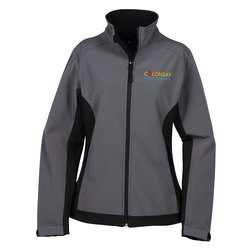 Custom Concord Colourblock Soft Shell Jacket - Ladies' - 24 hr