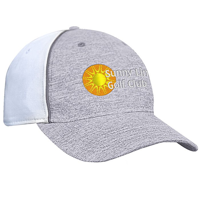 Custom Melange Front Jersey Cap