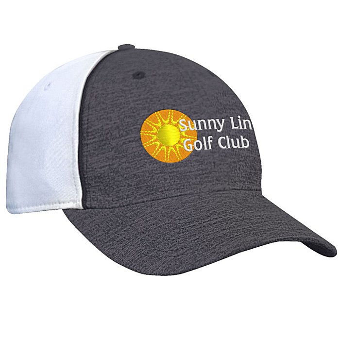Custom Melange Front Jersey Cap