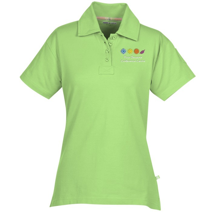 Custom Ringspun Combed Cotton Jersey Polo - Ladies' - 24 hr