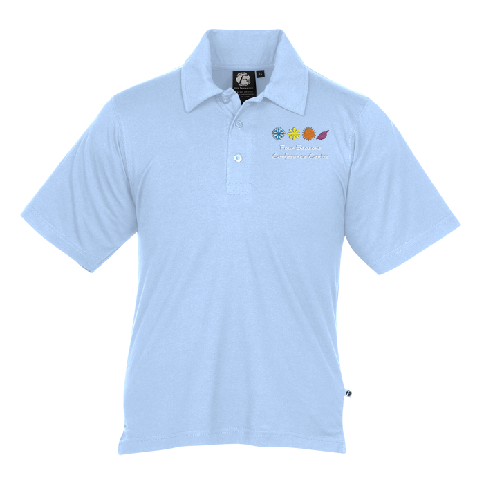 Custom Ringspun Combed Cotton Jersey Polo - Men's - 24 hr