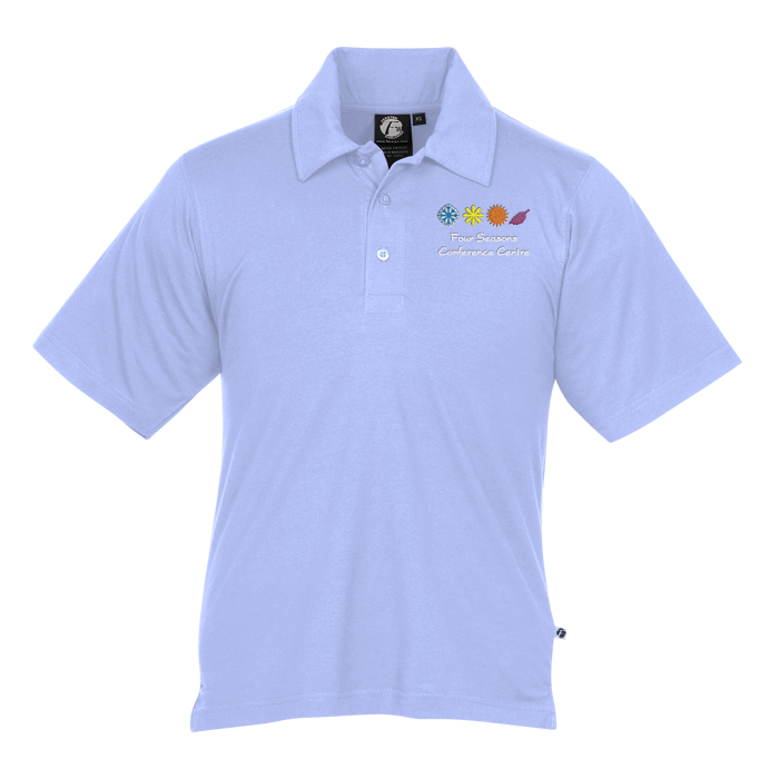 Custom Ringspun Combed Cotton Jersey Polo - Men's - 24 hr