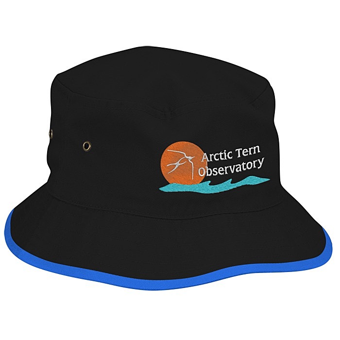 Custom Brushed Cotton Twill Bucket Hat - 24 hr
