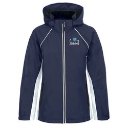Custom Chambly Colourblock Lightweight Hooded Jacket - Ladies' - 24 hr