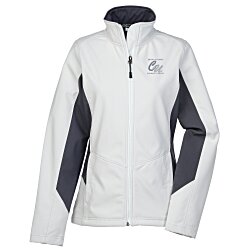 Custom Crossland Colourblock Soft Shell Jacket - Ladies' - 24 hr