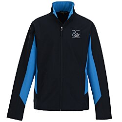 Custom Crossland Colourblock Soft Shell Jacket - Men's - 24 hr
