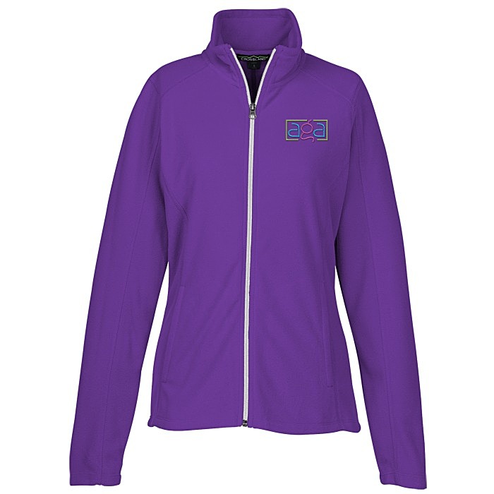 Custom Crossland Microfleece Jacket - Ladies' - 24 hr