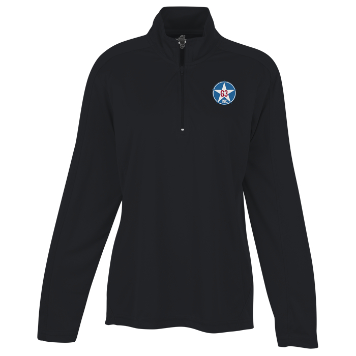 Custom Lightweight Performance 1/4-Zip Pullover - Ladies'