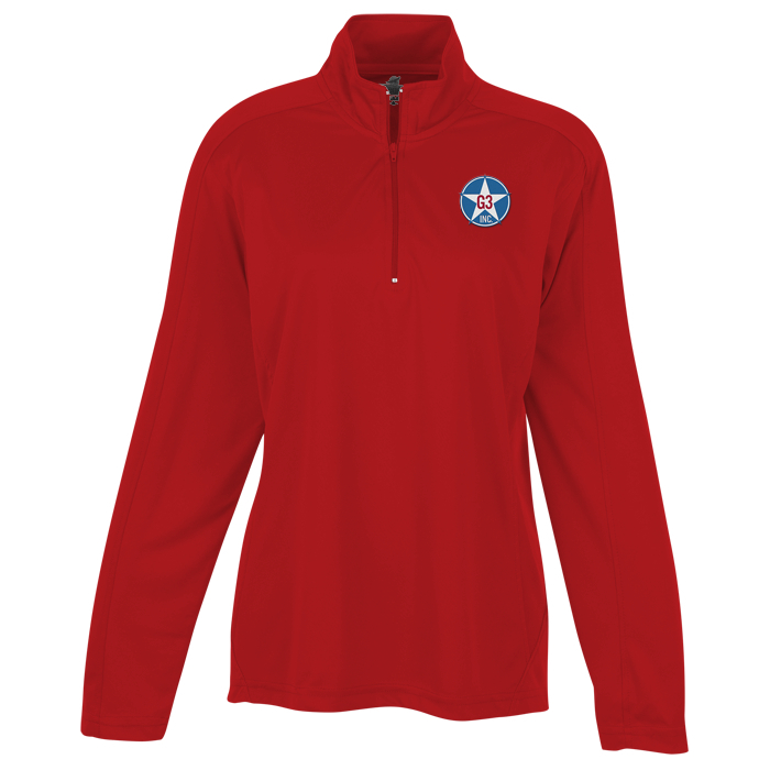 Custom Lightweight Performance 1/4-Zip Pullover - Ladies'