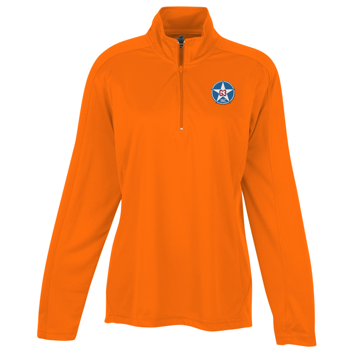Custom Lightweight Performance 1/4-Zip Pullover - Ladies'