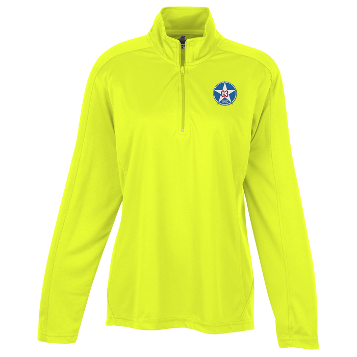 Custom Lightweight Performance 1/4-Zip Pullover - Ladies'