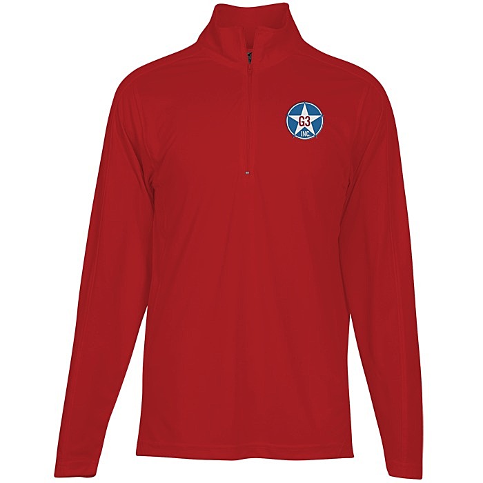 Custom Lightweight Performance 1/4-Zip Pullover - Men's